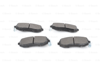 BOSCH 0986494761 - Fren Balatasi Ön - Japon Forester (sh) : Impreza (ge, Gv, Gh, Gr) 10-14 : Xv (gp) 12-17
