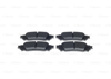 BOSCH 0986494822 - Fren Balatasi Arka - Japon Nx (z1)
