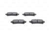 BOSCH 0986494873 - Fren Balatasi Arka - Japon Rx (l1)