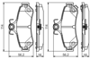 BOSCH 0986495173 - Fren Balatasi Arka - Japon Camry (v4, V5)