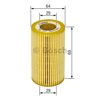 BOSCH 1457429249 - Yag Filtresi - Psa 207/206/307/boxer Iii/nemo /bipper/transit V-347