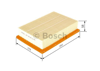 BOSCH 1457433095 - Havafiltresi - Japon 