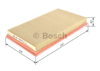 BOSCH 1457433740 - Hava Filtresi - Opel 