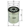 BOSCH 1457434421 - Yakit Filtresi - Av Kerax, Magnum, Midlum, Premium 1