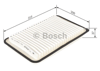 BOSCH 1987429184 - Hava Filtresi - Japon Mazda 3 (bk, Bl) : Mazda 2 (de) 1.3/1.5 08-14