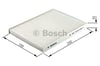 BOSCH 1987432387 - Polen Filtresi - Ford Fiesta/fusion/mazda