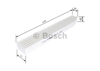 BOSCH 1987435007 - Standartkabinfiltresi - Fiat 