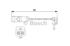 BOSCH 1987474553 - Fren Balata Fisi - Mercedes 176-242-246- 205-117-156