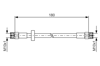 BOSCH 1987476216 - Fren Hortumu Arka - Vw A100