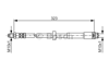 BOSCH 1987476293 - Fren Hortumu Arka - Vw A6