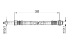 BOSCH 1987476300 - Fren Hortumu Ön - Mercedes W901-902-903-906-crafter