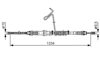 BOSCH 1987477177 - El Fren Teli Arka Sag - Ford Transit V184