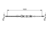 BOSCH 1987477684 - El Fren Teli Arka - Vw Golf4-bora-a3-toledo-octavia