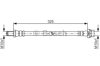 BOSCH 1987481807 - Fren Hortumu Arka - Ford Transit V-347