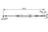 BOSCH 1987482131 - El Fren Teli - Vw Lt-sprinter