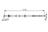 BOSCH 1987482207 - El Fren Teli - Fiat Fiorino/bipper/nemo