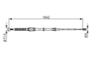BOSCH 1987482267 - El Fren Teli Arka - Vw Polo-ibiza-fabia-a1
