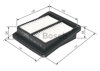 BOSCH F026400054 - Hava Filtresi - Japon Jazz (gd)