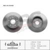 BSG 65-210-020 - Fren Diski Arka - Opel Vectra B