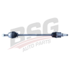 BSG 65-350-011 - Aks Komple Ön Sag - Opel Corsa D