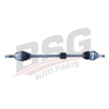 BSG 65-350-077 - Aks Komple Ön Sag - Opel Zafira B Astra H