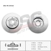 BSG 90-210-024 - Fren Diski Arka - Vw T4