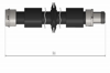 CAVO 130A - Fren Hortumu Ön - Vw T5-t6
