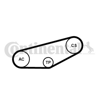 CONTITECH 855K1 - V Kayis Seti - Vw Passat-a4-a6