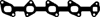 CORTECO 83026635 - Manifold Contasi Egzos - Opel Astra G Vectra B-c