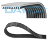 DAYCO 9PK1826HD - Kanalli V Kayisi - Av 