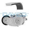 DAYCO KPV343 - V Kayis Seti - Psa Focus/c-max/c2/c3/c4