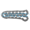 DAYCO TCH1169 - Yag Pompa Zinciri - Vw A3-a4-a5-a6-q3-q5