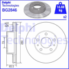DELPHI BG2846 - Fren Diski Ön - Fiat Ducato-boxer-jumper