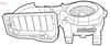 DENSO DEA23001 - Kalorifer Motoru - Renault Clio I-ii