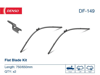 DENSO DF-149 - Silecek Süpürge Ön Takim - Psa C4 (b7) / Ds4 / 308