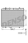 DENSO DRM21055 - Su Radyatörü - Psa C3/301/207/208