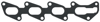 ELRING 432.581 - Manifold Contasi Egzos - Opel Corsa B Corsa C Astra H Meriva A