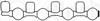 ELRING 736.650 - Manifold Contasi Emme - Vw Passat-tiguan-a6