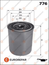 EUROREPAR 1611659780 - Yag Filtresi - Kore Starex/h100 Min/h100 Kmy/pregio/hibesta/carnival/k2500/k2700/l200/b2500