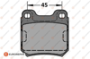 EUROREPAR 1617255580 - Fren Balatasi Arka - Opel Vectra B Omega B
