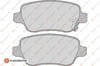 EUROREPAR 1617258680 - Fren Balatasi Arka - Opel Astra H Combo C Meriva A / Ceed 13-