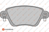 EUROREPAR 1617262080 - Fren Balatasi Arka - Ford Mondeo
