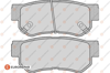 EUROREPAR 1617286780 - Fren Balatasi Arka - Kore Santafe/tucson/sonata/sportage/magentis/kyron