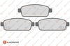 EUROREPAR 1617287080 - Fren Balatasi Arka - Opel Astra J Mokka Cruze Aveo T300 Zafira C Trax