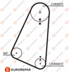 EUROREPAR 1633136280 - Triger Kayisi - Vw Golf1-golf2-a80