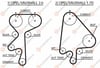 EUROREPAR 1633139280 - Etimingbelt - Opel 
