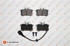 EUROREPAR 1639369780 - Fren Balatasi Arka - Vw Golf3-golf4-golf5-jetta-passat-a3-toledo-octavia