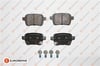 EUROREPAR 1639383180 - Fren Balatasi Arka - Opel Corsa E Adam