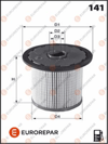 EUROREPAR 1643628780 - Yakit Filtresi - Vw Passat-tiguan-q3
