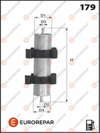 EUROREPAR 1643629180 - Yakit Filtresi - Vw A4-a5-q5